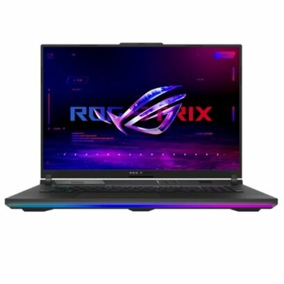 18" Ноутбук Asus ROG Strix Scar 18 G834JZR-N6072 (90NR0IN2-M003C0) черный - 2560x1600, LED, Intel Core i9-14900HX, ядра: 24 x 2,2 ГГц, 32 ГБ, SSD 1024 ГБ, NVIDIA GeForce RTX 4080 (12 Гб), W10Pro
