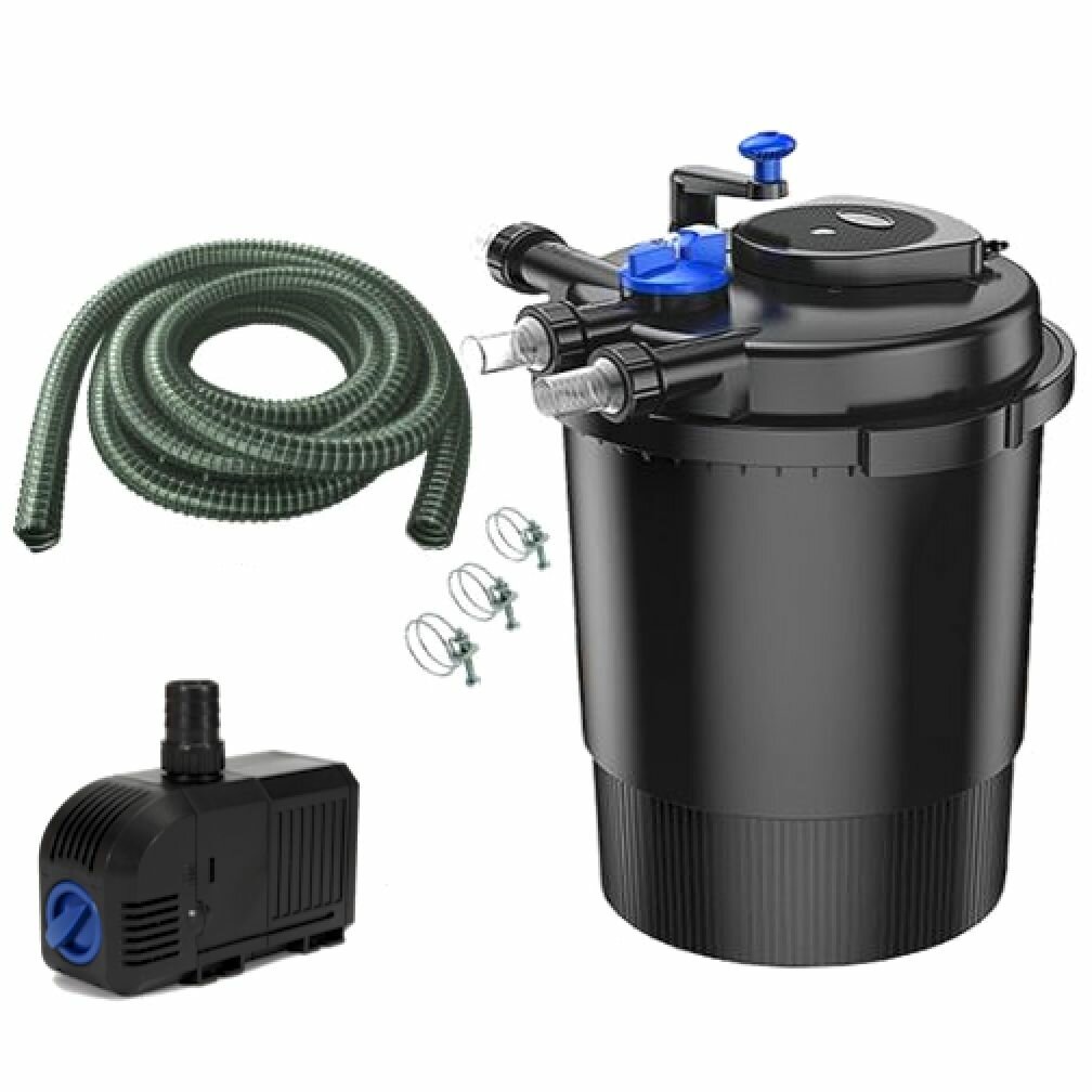 Комплект напорной фильтрации для пруда до 8м3 CPF6000 SET 1