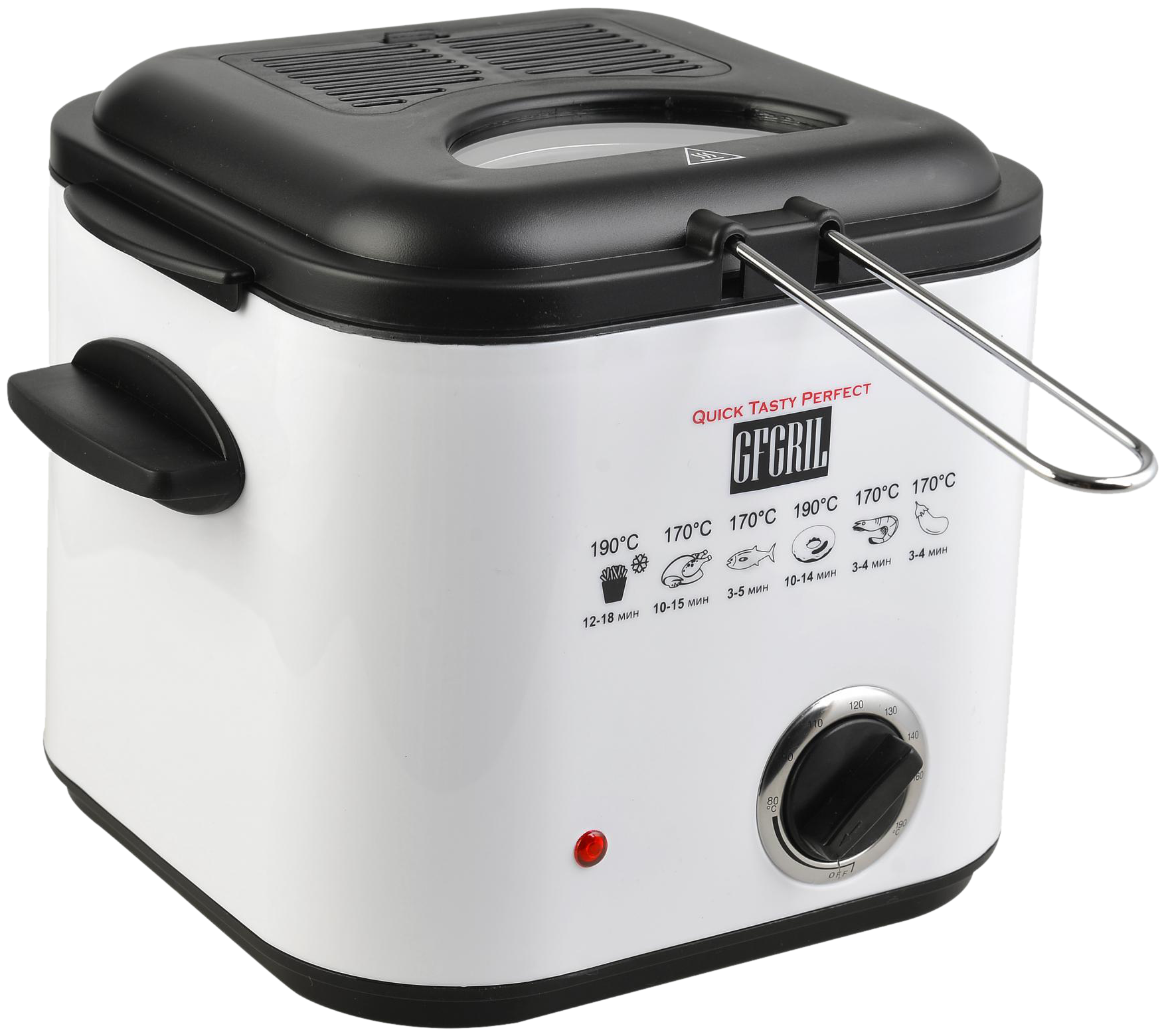 Фритюрница GFGRIL GFF-012 Easy Cook белый Упаковка