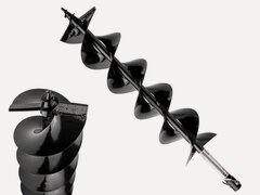 Изображение товара Шнек для мотобура 150х800 мм почвенный двухзаходный ECO ED-152