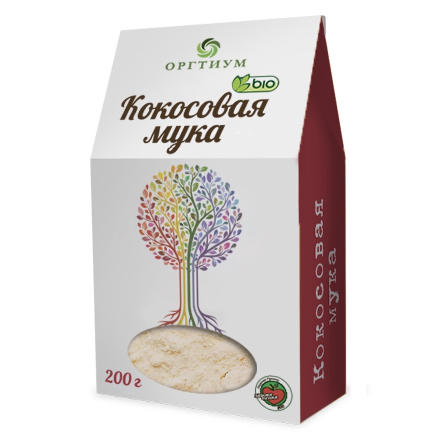 Кокосовая мука Оргтиум, 200 гр.