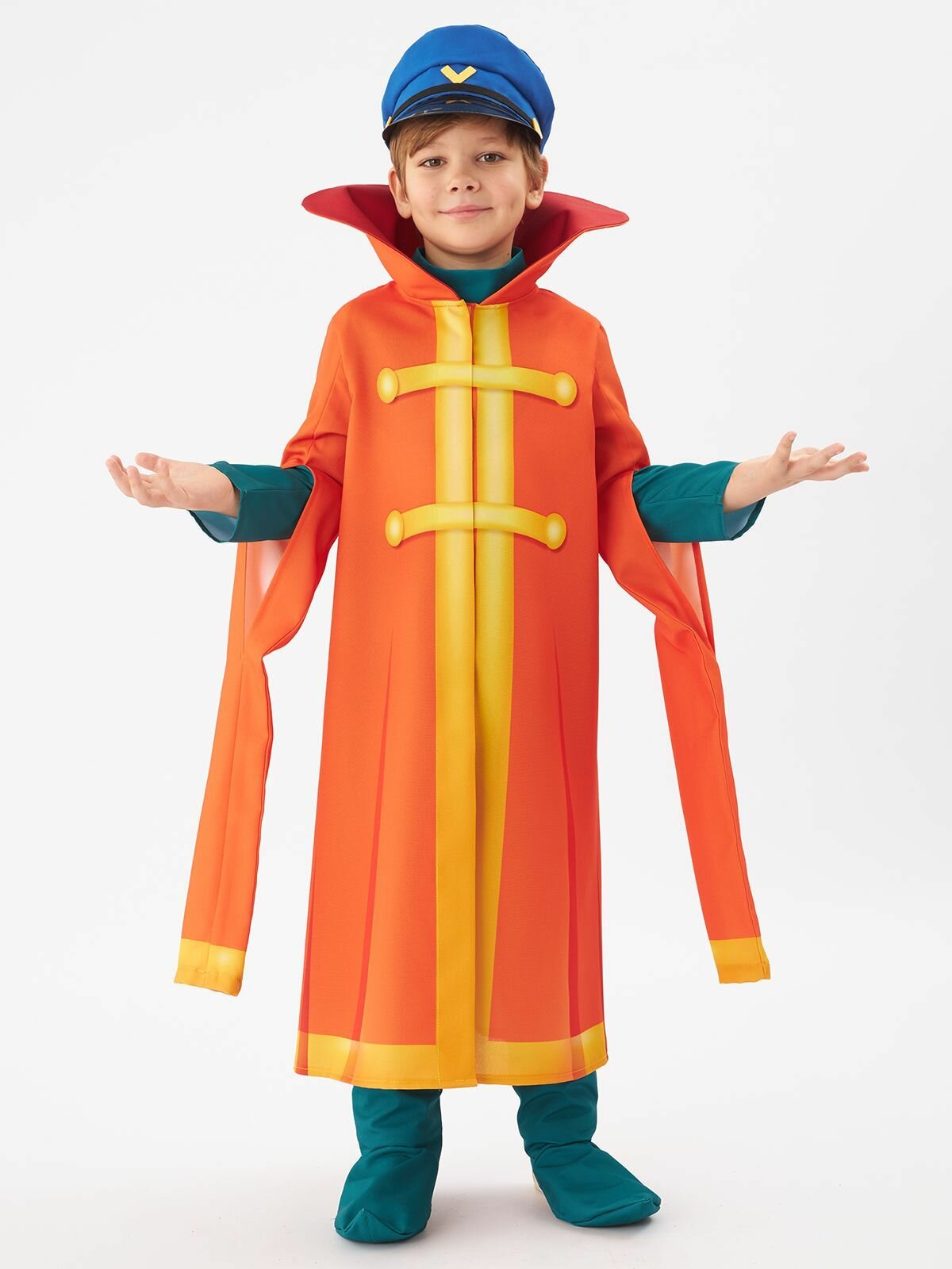 Костюм карнавальный Вестифика "Вовка в Тридевятом Царстве", размер 116-122 — фото 1