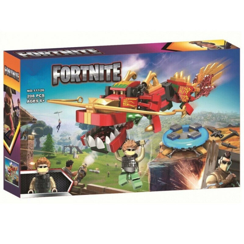 Конструктор "Дракон" 11126, 208 деталей