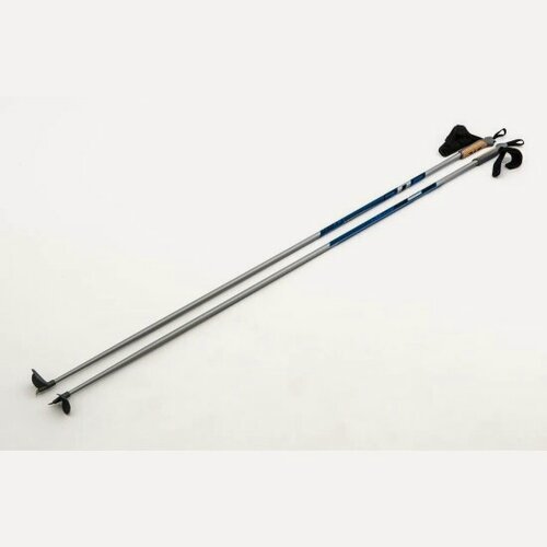 Изображение товара Палки лыжные Stc Cyber Silver гоночные гибрид 60/40, 175 см