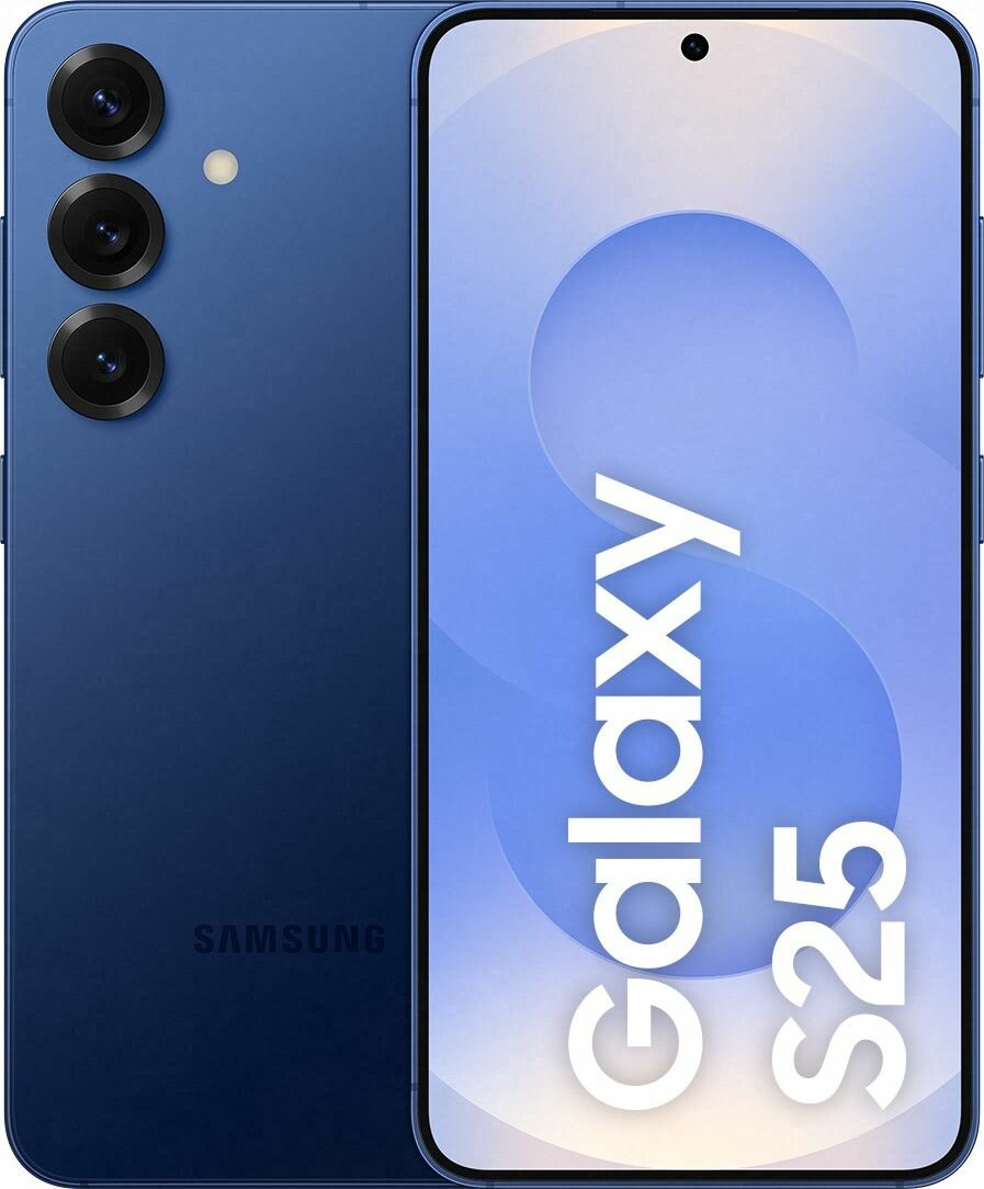 Смартфон Samsung Galaxy S25 5G 12/128 ГБ, Dual: nano SIM + eSIM, Синий