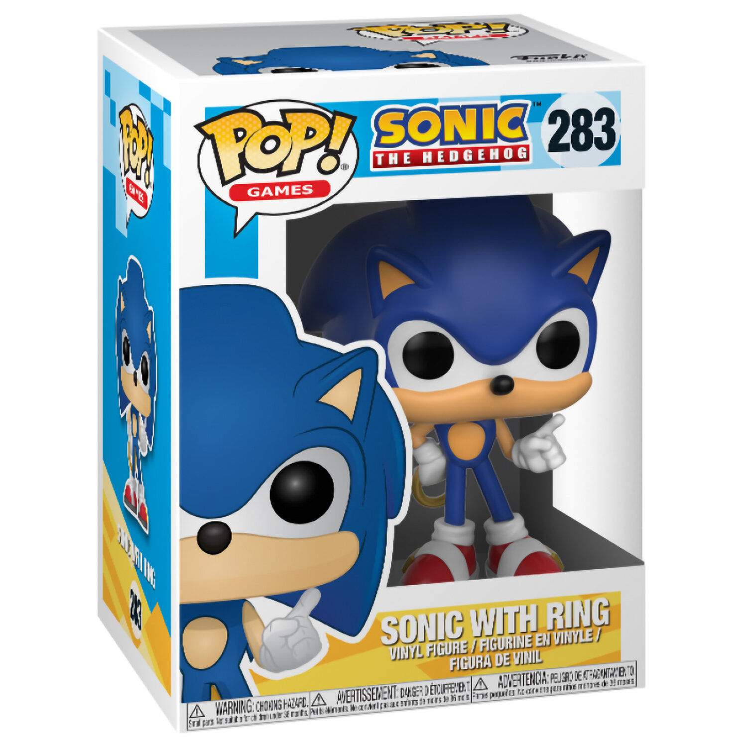 Фигурка Sonic the Hedgehog Funko POP! Sonic with Ring — фото 1