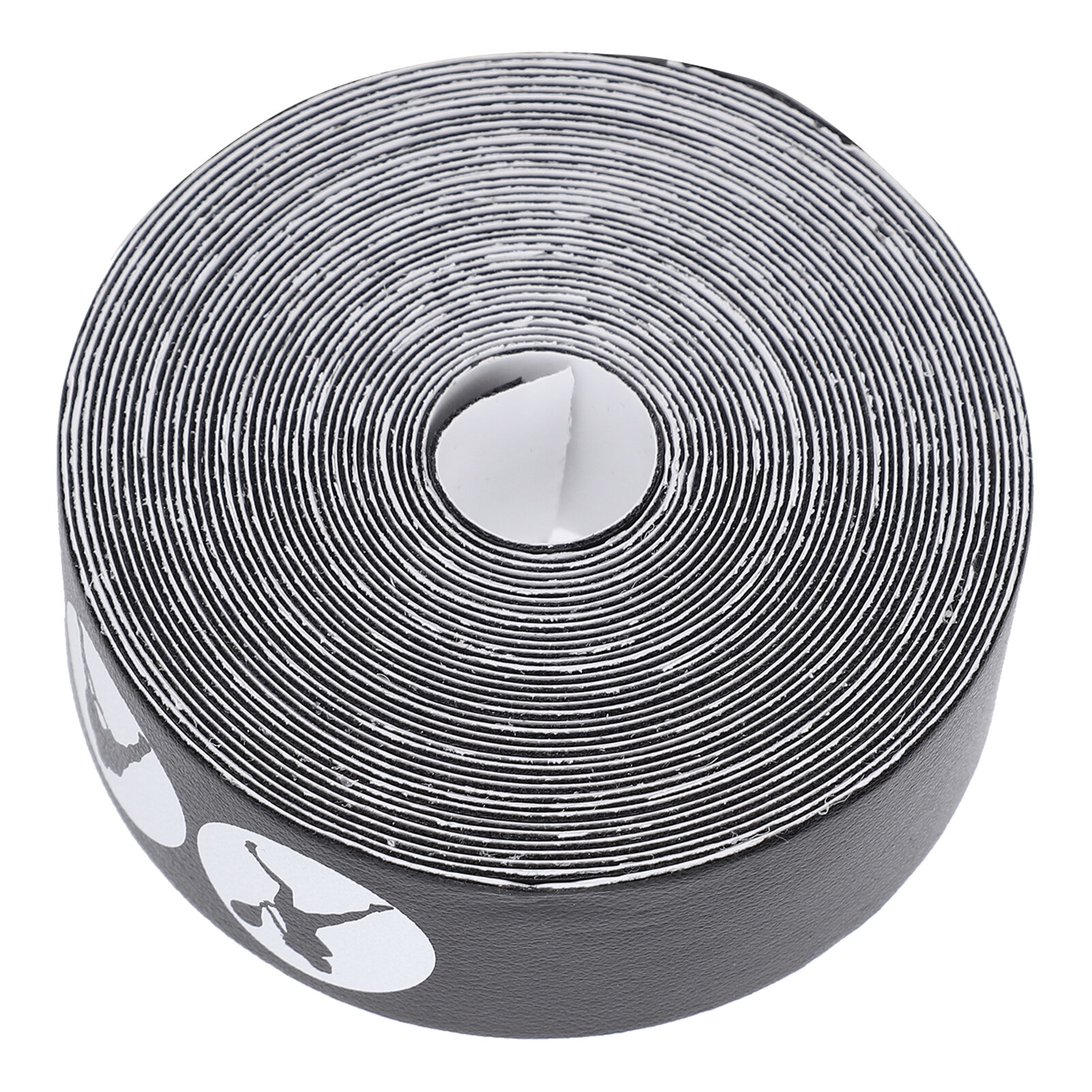 Tennis Racket Head AntiScratch Tape Frame Guard PU Protective Sticker(Black )