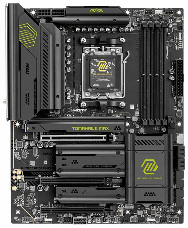 Материнская плата MSI MAG B850 TOMAHAWK MAX WIFI (AM5, ATX) — фото 1