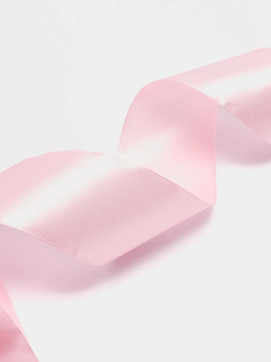 Лента атласная, ширина 2.5 см, длина 13 метров, цвет розовый — фото 1