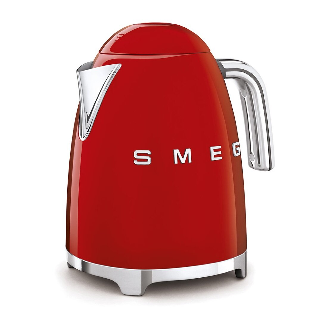 Чайник электрический SMEG KLF04RDEU, красный, официальная гарантия