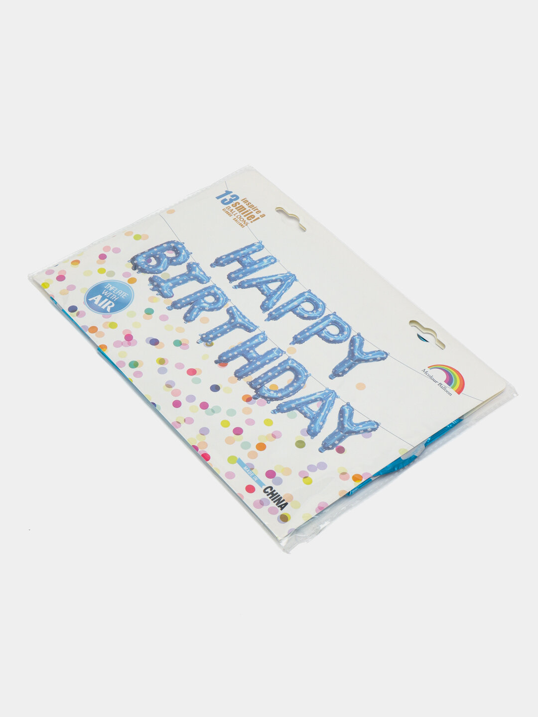 Набор воздушных шаров на день рождения - Лазурный — фото 1