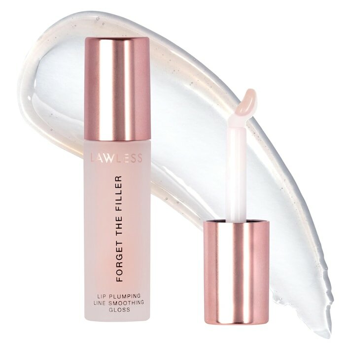 Lawless Забудьте о блеске для губ The Filler Lip Plumper Line Smoothing Gloss, Rosy Outlook