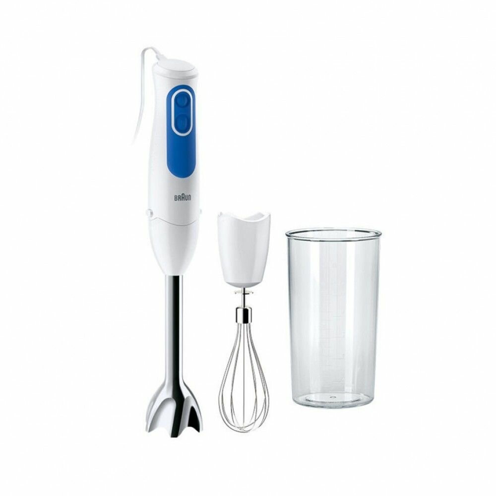 Блендер Braun Multiquick 3 MQ3005 700 Вт пластик белый синий