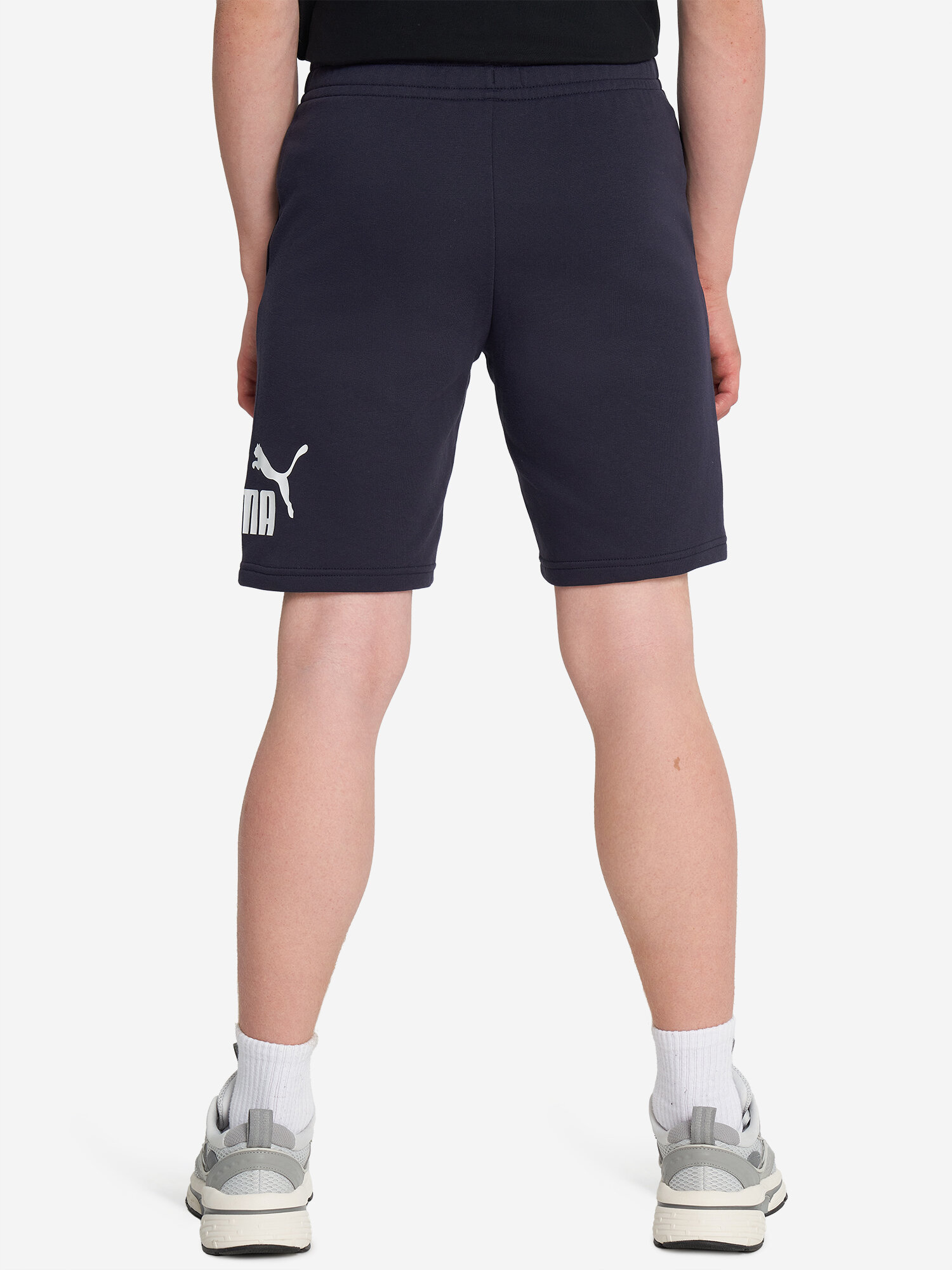 Шорты PUMA, размер 152, темно-синий — фото 1