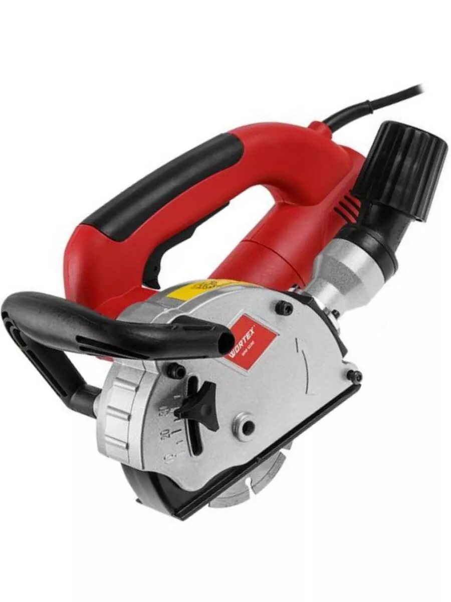 Электрический штроборез (бороздодел)1320 Вт глубина паза 8-30 мм плавный пуск защита от перегрузки пылезащита подключение пылесоса