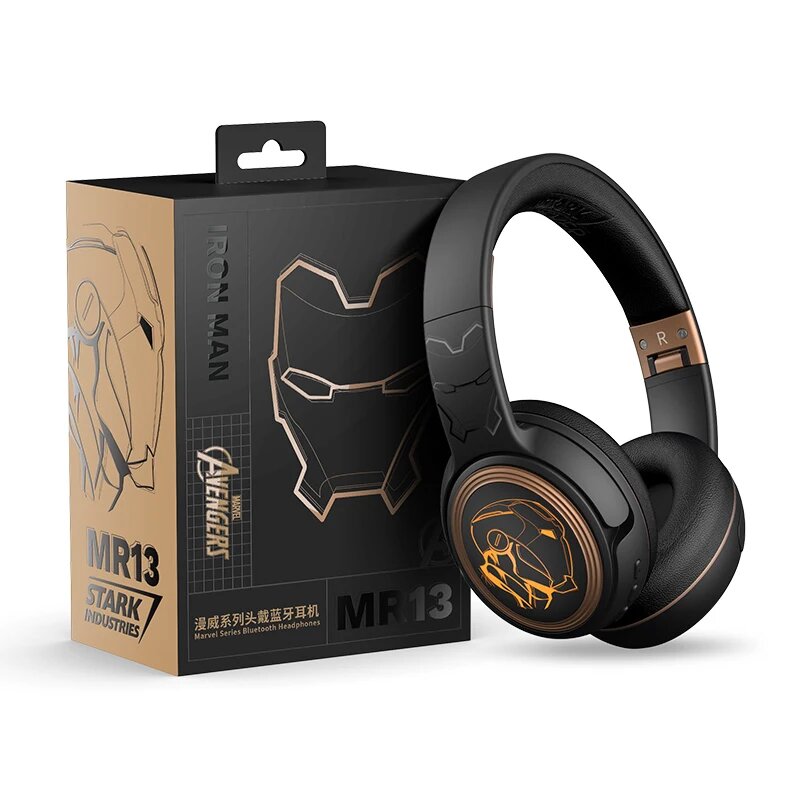 MARVEL Беспроводные наушники с шумоподавлением YELLOW