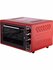Мини-печь KRAFT KF-MO 3200, красный, механическое управление, 32 ...