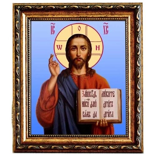 Иисус Христос Спаситель. Икона на холсте. иисус христос спаситель икона на холсте