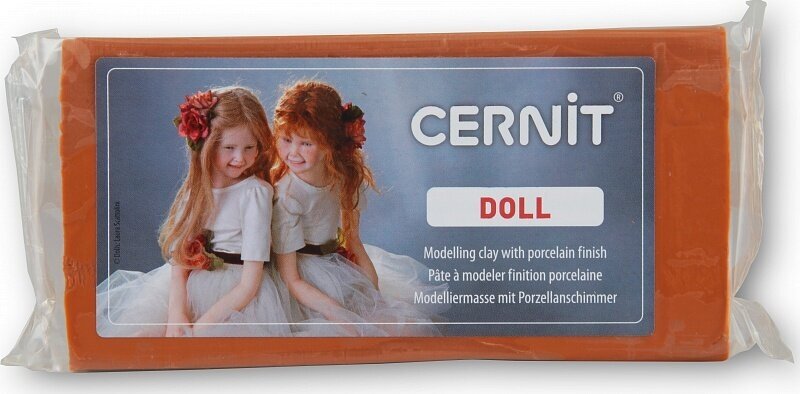 Полимерная глина "Cernit Doll " 500гр. карамель/054