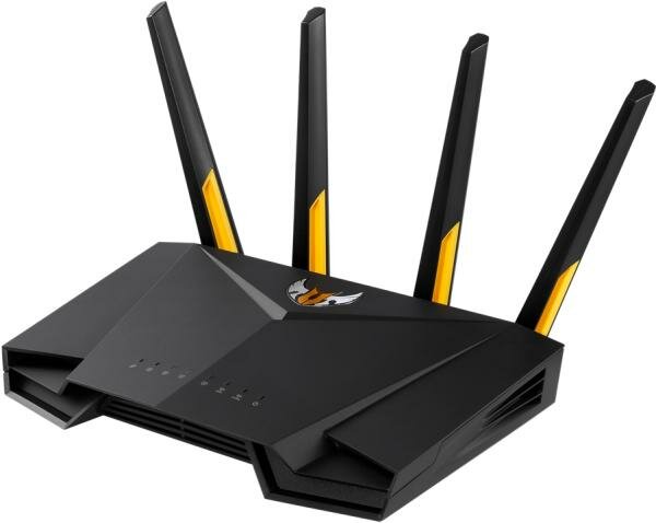 Wi-Fi роутер ASUS TUF-AX3000 802.11ax 2976Mbps 2.4 ГГц 5 ГГц 4xLAN USB черный