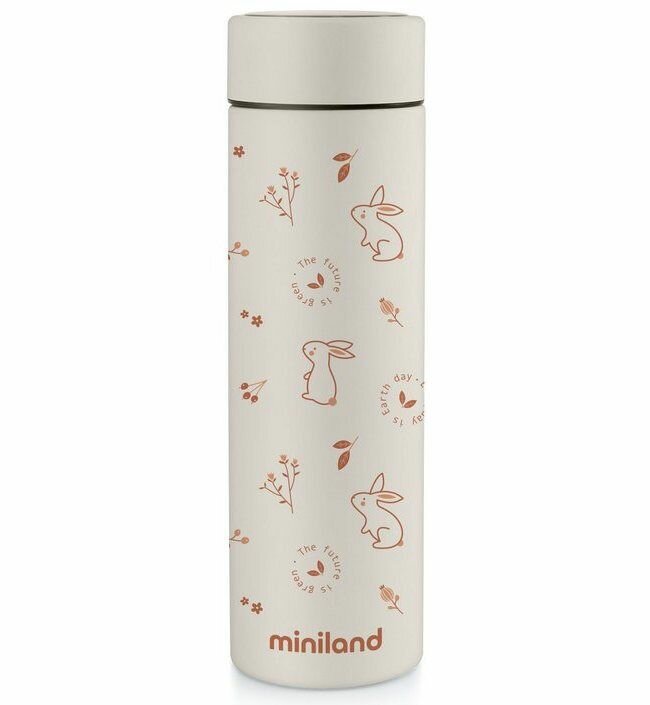 Термос Miniland Natur Thermos Bunny 450мл, зайчик 89263