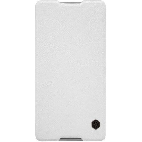 Чехол-книжка Nillkin Qin Leather Case для Sony Xperia C5 Ultra белый luxury wallet pu leather case for sony 5 xperia xz3 xz4 xz5 case for xp20 xperia xperia8 mobile wallet cover cases