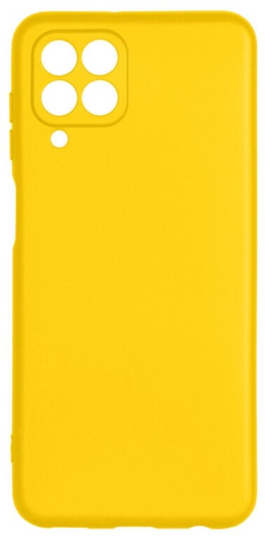 Чехол DF для Samsung Galaxy M33 Silicone Yellow sCase-143