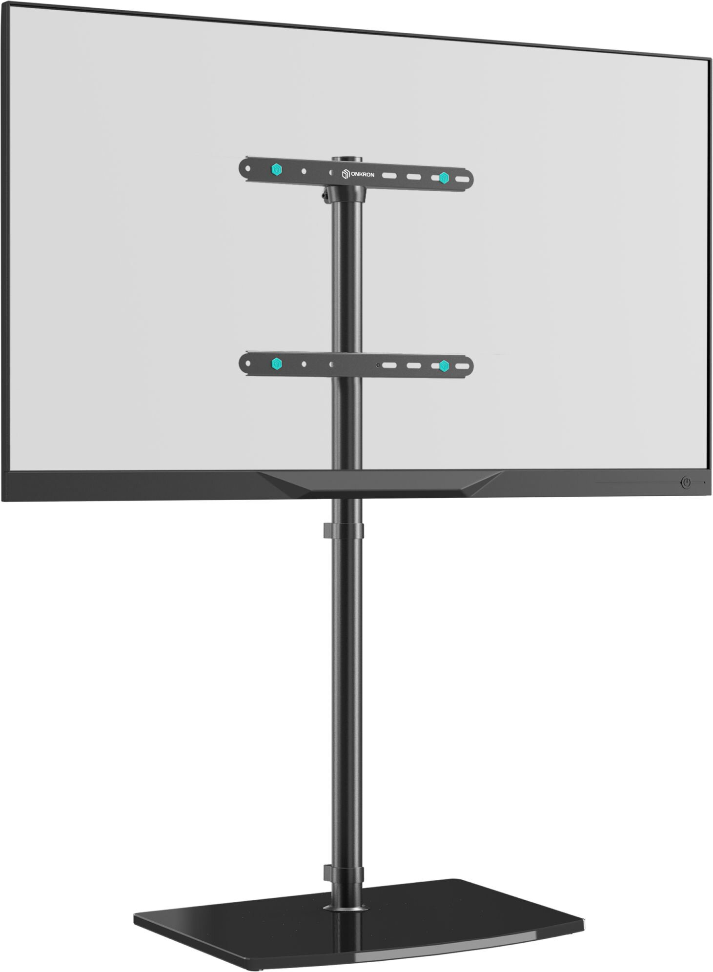 Стойка ONKRON для телевизора черный 30"-60" макс.41кг напольная - фото №15
