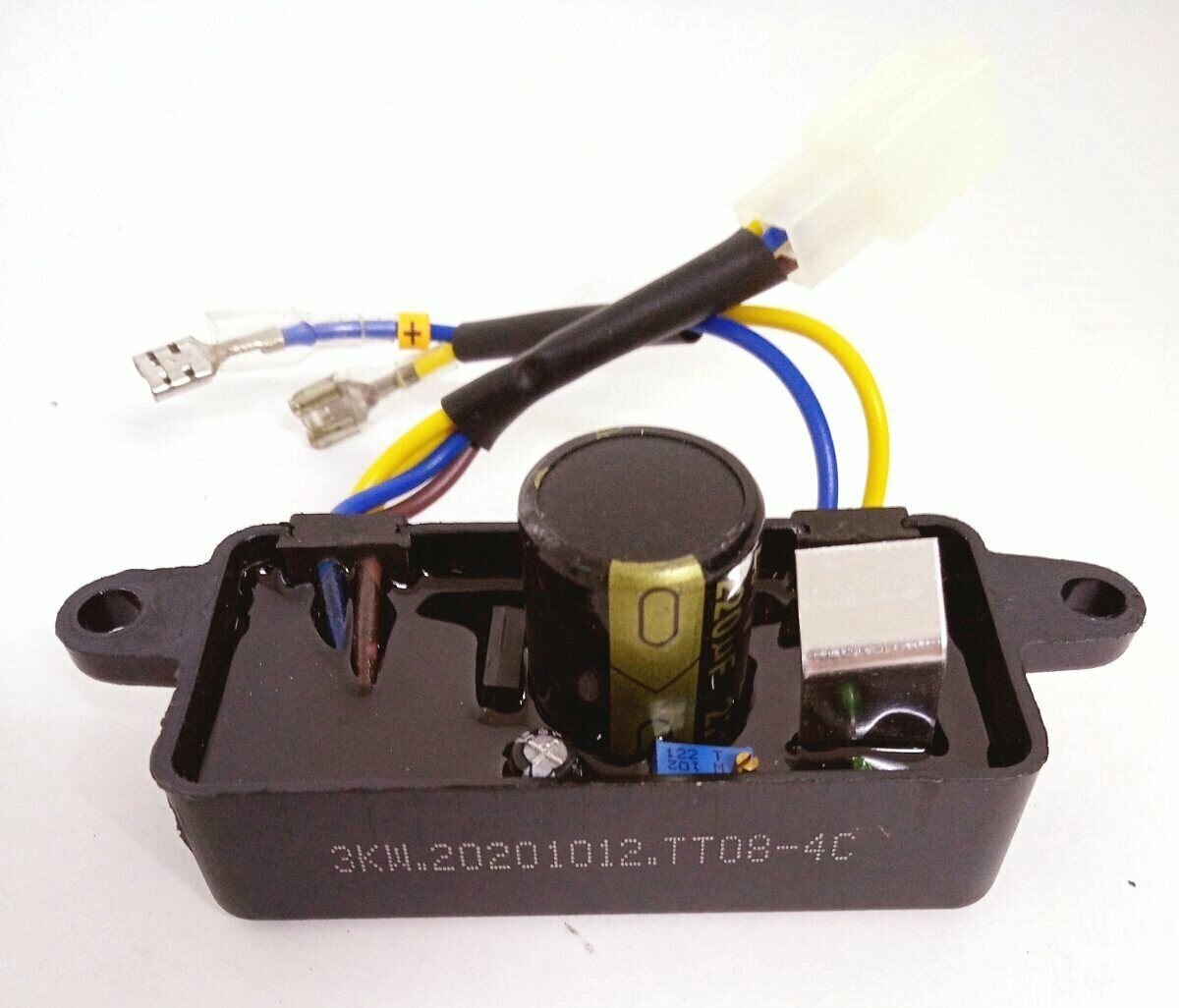 Регулятор напряжения (AVR АВР) 2.5-3 кВт для бензогенератора / электростанции HUTER CARVER CHAMPION и пр 220В 6 проводов