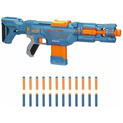 Бластер NERF ELITE 2.0. Эхо, 8+, 1 шт