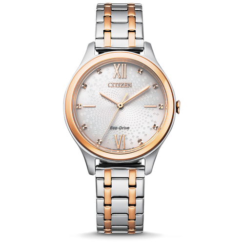 Наручные часы CITIZEN Eco-Drive, золотой, серый citizen часы citizen bm8476 07ee коллекция eco drive