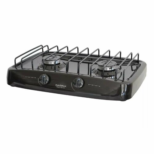 Плитка газовая LN GM 521 01 B 1900 Вт 2 конфорки чёрная 430900₽