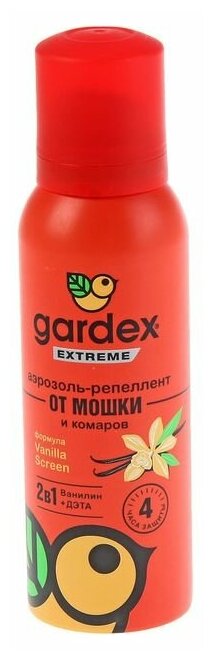 Аэрозоль репеллентный "Gardex Extreme", 2 в 1, от комаров и мошек, 100 мл./В упаковке шт: 1