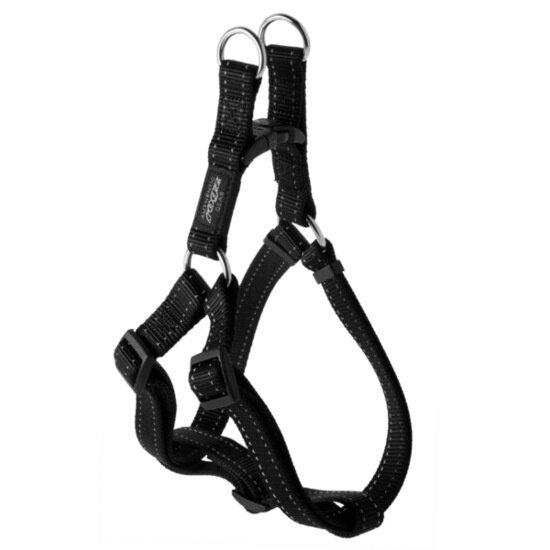 Шлейка Rogz Step-In Harness L (SSJ06) черный, L - фотография № 10