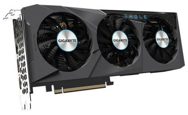 Видеокарта Gigabyte NVIDIA GeForce RTX 3070 8Gb LHR GV-N3070EAGLE OC-8GD 20