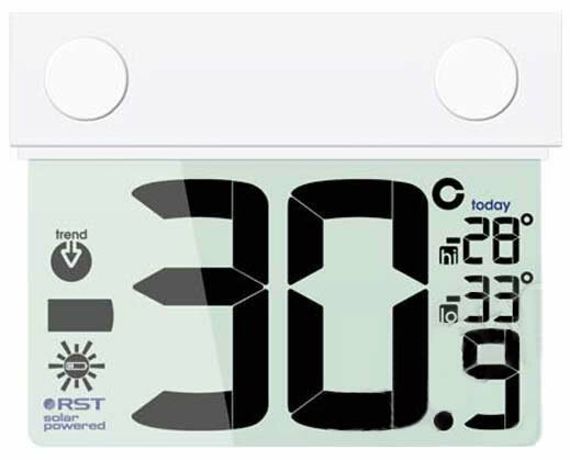 Термометр оконный на солнечной батарее RST 01377