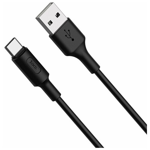 Кабель Hoco RA1 USB to USB-C 1m Black кабель hoco ra1 usb to microusb 1m black