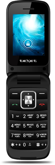 Мобильный телефон teXet TM-422 гранатовый