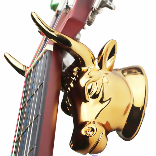 Настенное крепление-подставка для гитары Bull's horns держатeль stagg uvmh wn ova для укулеле скрипки мандолины