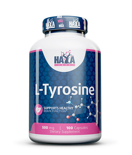 Haya Labs L-Tyrosine, 500 мг / 100 капсул