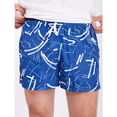 Шорты для плавания Antony Morato, размер XXL, синий плавательные шорты adidas fj3910 синий 29