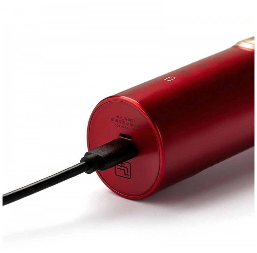 Электробритва SOOCAS S3 Electric Shaver Красная - фотография № 3