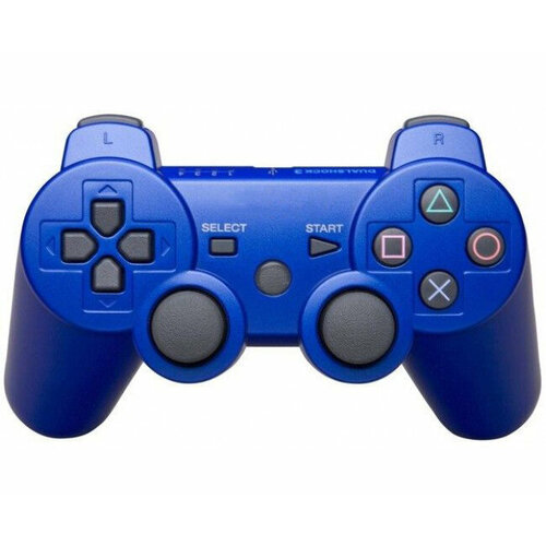 Беспроводной джойстик геймпад MyPads DoubleShock 3 Wireless Controller для Playstation 3 синий