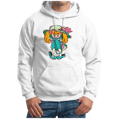 фото Худи coolpodarok, размер 56, белый