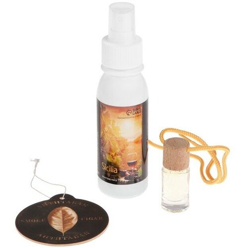 Набор ароматизаторов для авто Grand Caratt спрей бутылочка картон Огонь 435₽