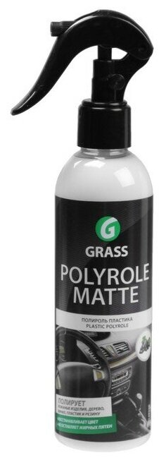 Полироль пластика Grass Polyrol Matte матовый, спрей, 250 мл