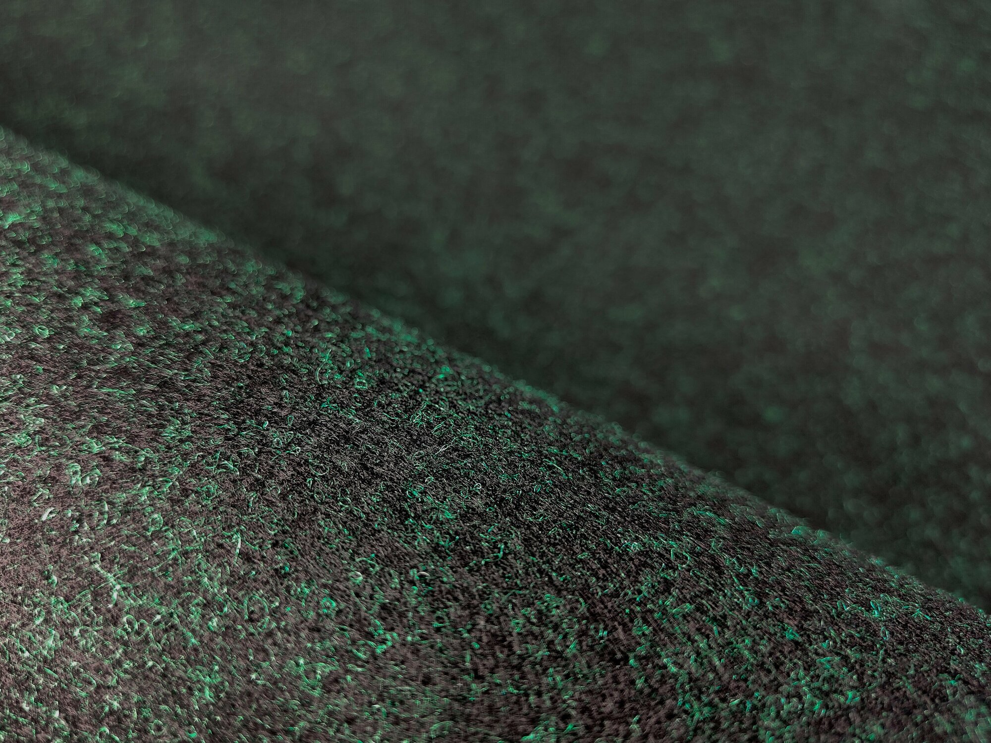 Карпет Mystery Dark Green / Мистери Темно-зеленый - 0.5 пог. м. х 1.4м - ширина - Акустический декоративный материал (Без клеевого слоя)