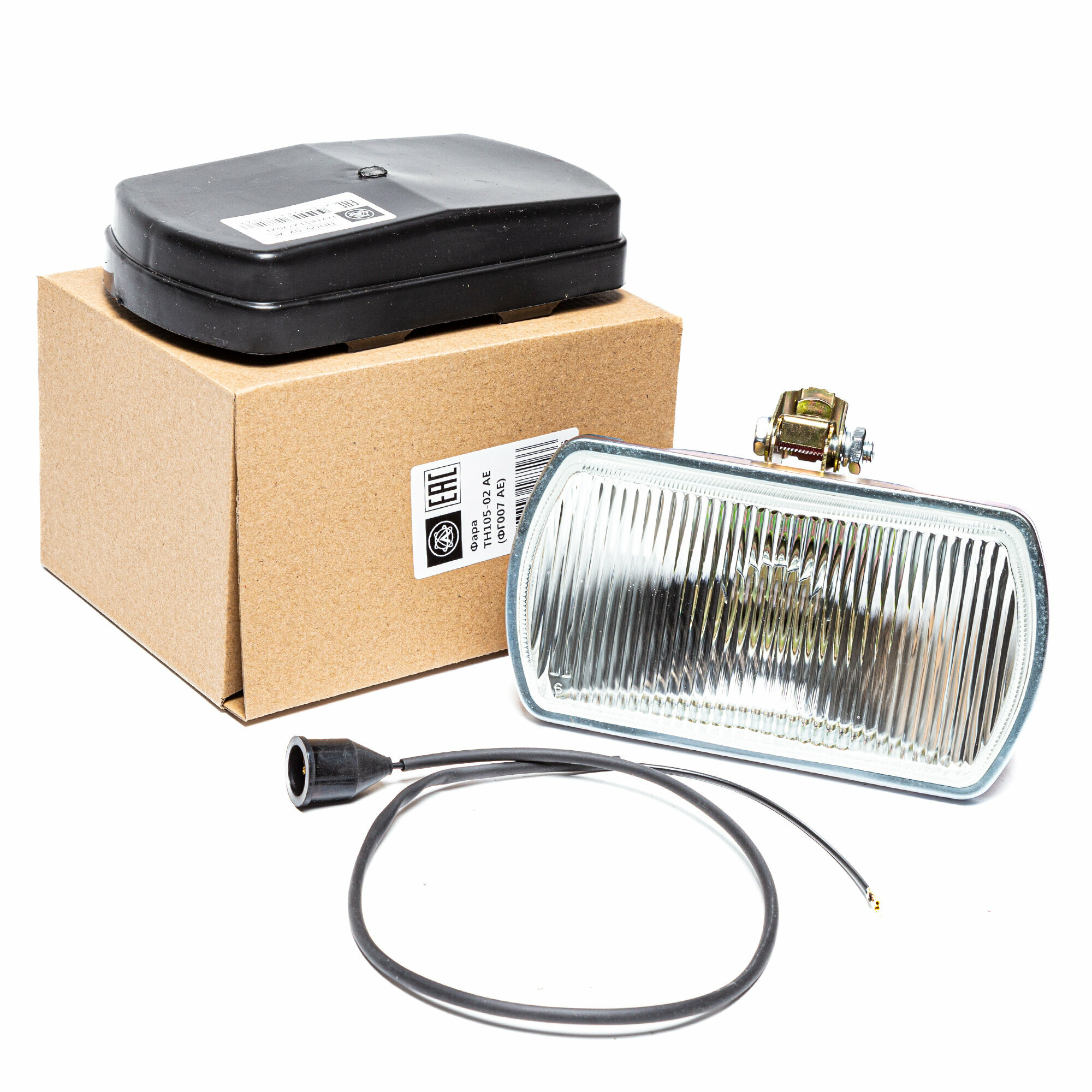 Фара противотуманная ТН105 02 белая  1 шт   ФГ007   АвтоЭлектрика 