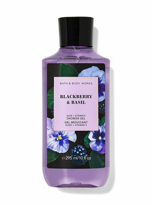 Bath and Body Works гель для душа Blackberry & Basil