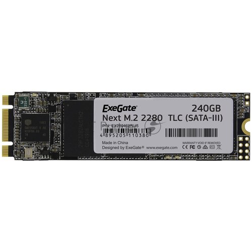Накопитель SSD ExeGate EX280469RUS A2000MNext 240 Gb M.2 2280 3D TLC (SATA-III)